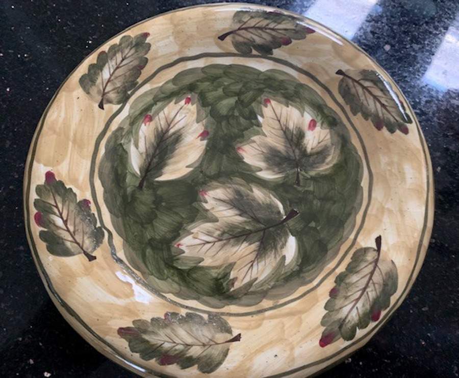 BUR9 Salad Plate by Burton & Burton-1