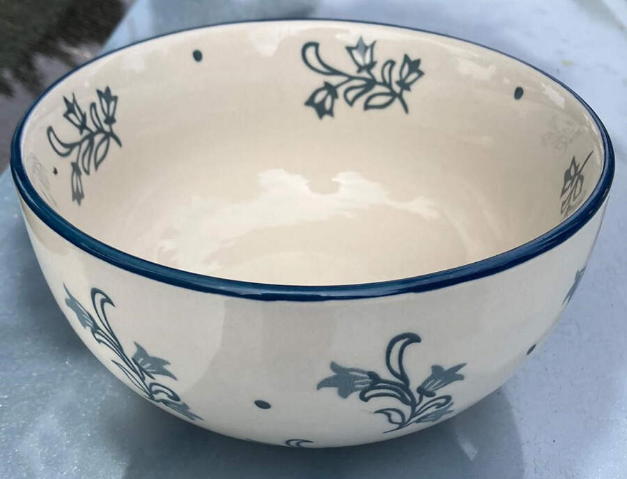 Calico Soup/Cereal Bowl by Baum Brothers-1