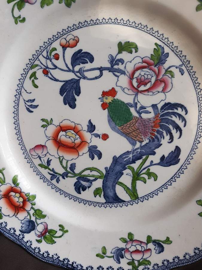 Nankin Dinner Plate by Bishop & Stonier-1