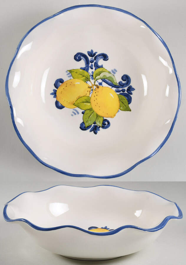 BIZ23 11" Ruffled Bowl by Bizzirri-1