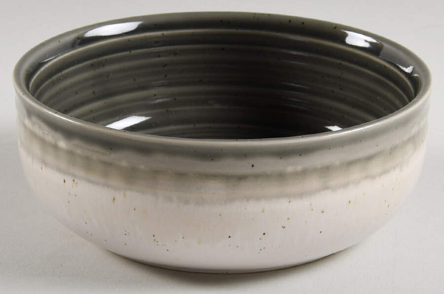 Hearth Grey Soup/Cereal Bowl by Baum Brothers-1