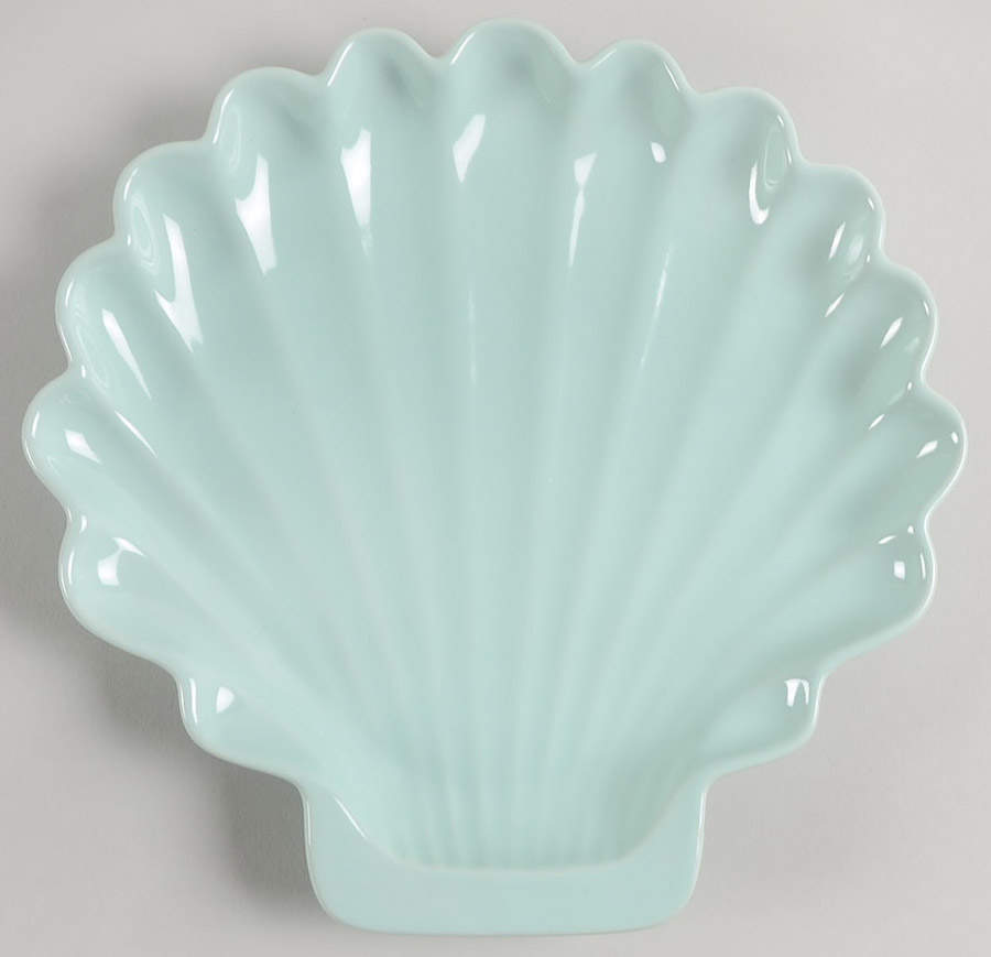 Ocean Sunrise Figural Salad Plate by Baum Brothers-1