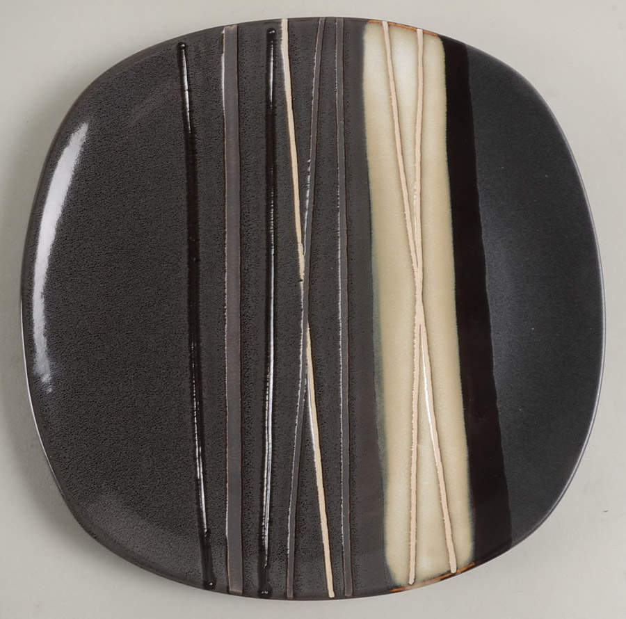 Bazaar Gray Salad Plate by Better Homes and Gardens-1