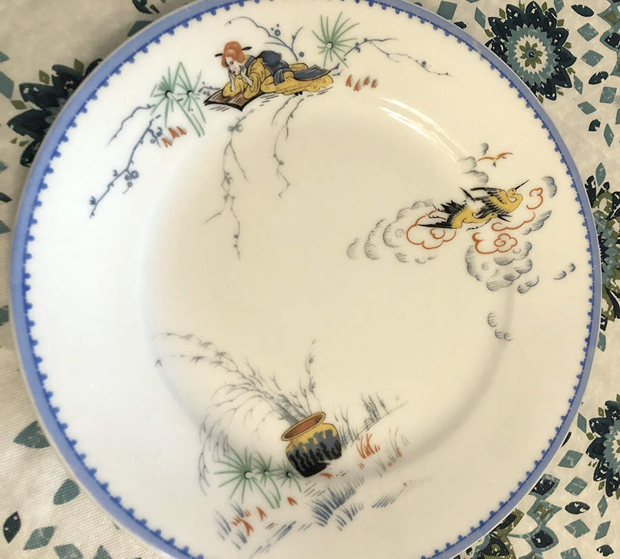 BAL59 Bread & Butter Plate by H Balleroy-1