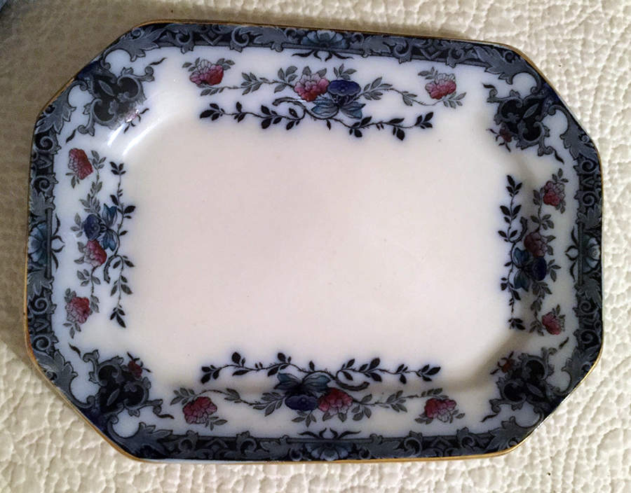 Orient 14" Oval Serving Platter by Burgess & Leigh-1
