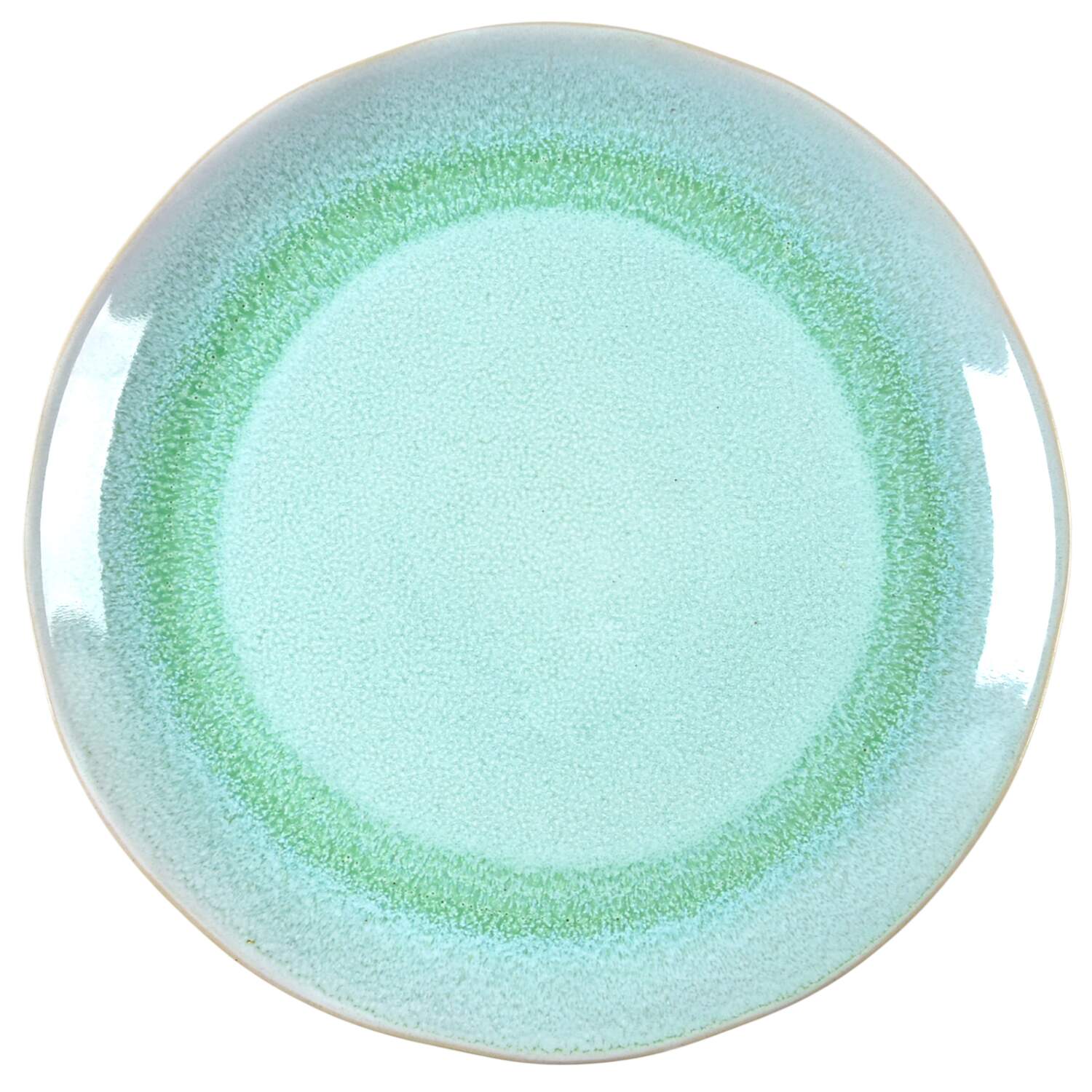 Weston Mint Dinner Plate by Bee & Willow Home-1