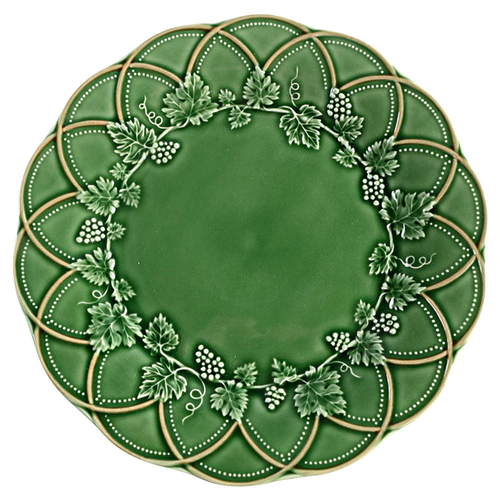 Woods Hunting Dinner Plate by Bordallo Pinheiro-1