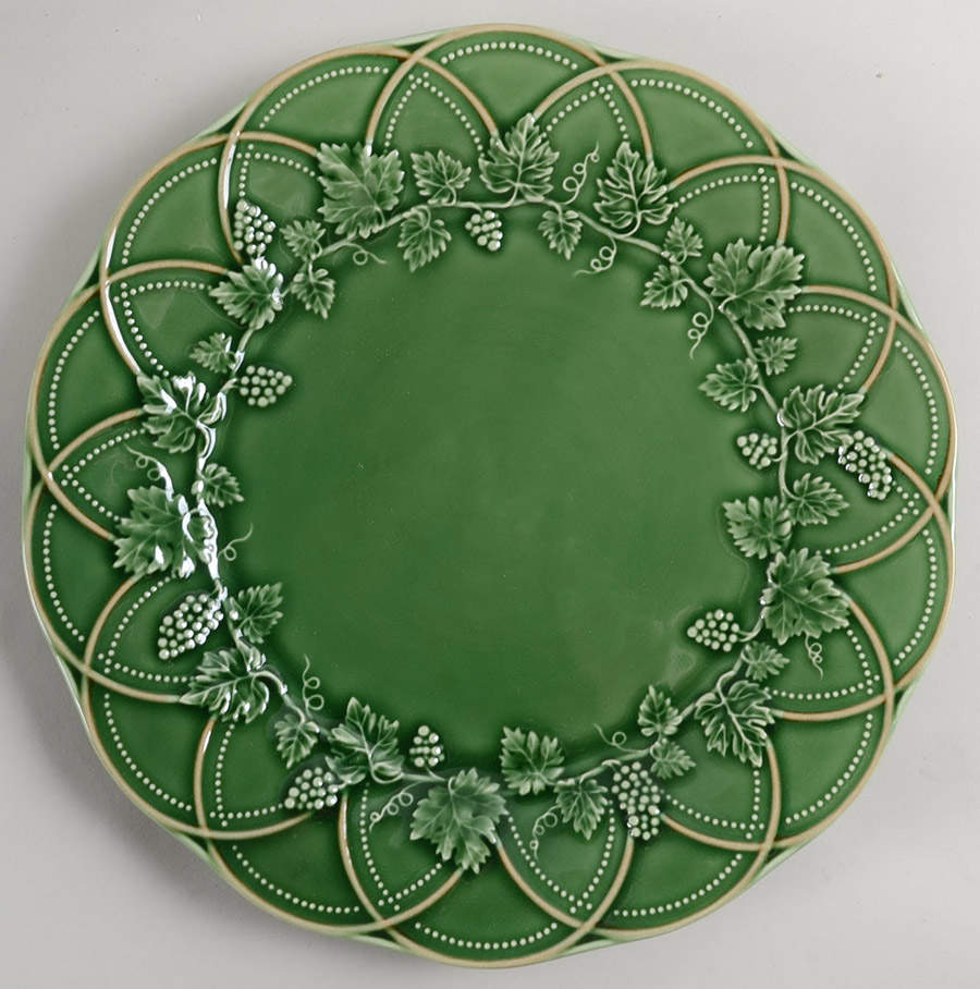 Woods Hunting Service Plate (Charger) by Bordallo Pinheiro-1