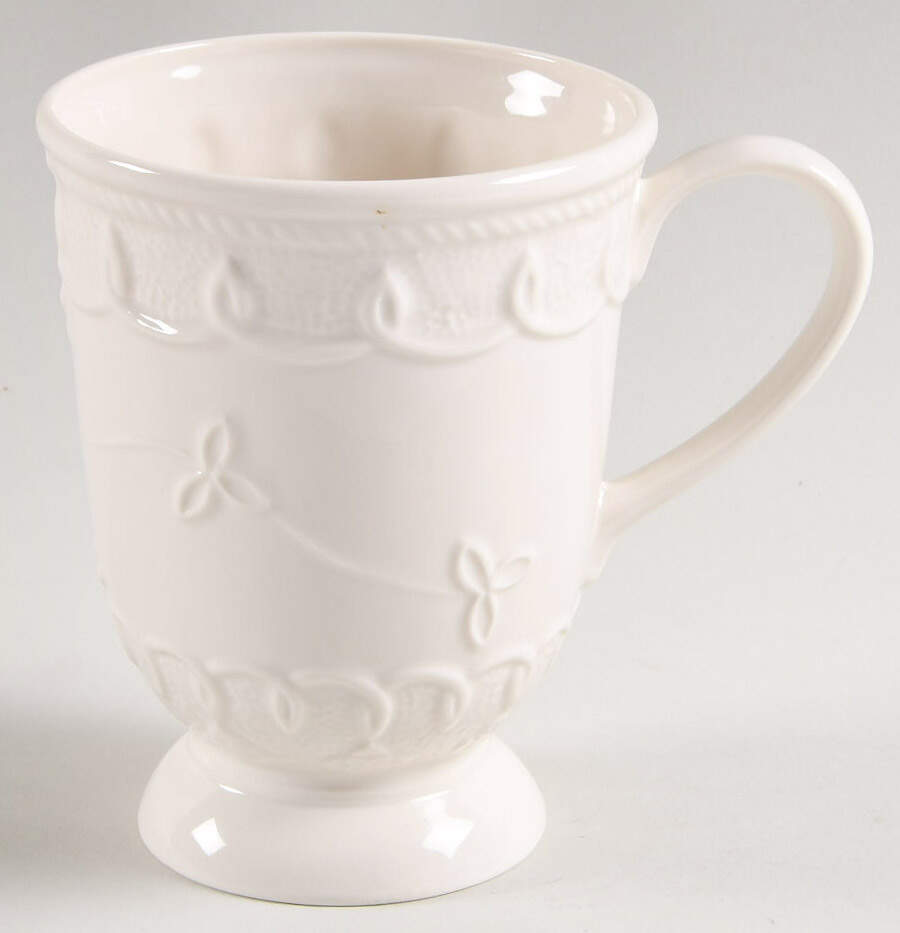Celtic Lace Mug by Belleek Pottery (Ireland)-1
