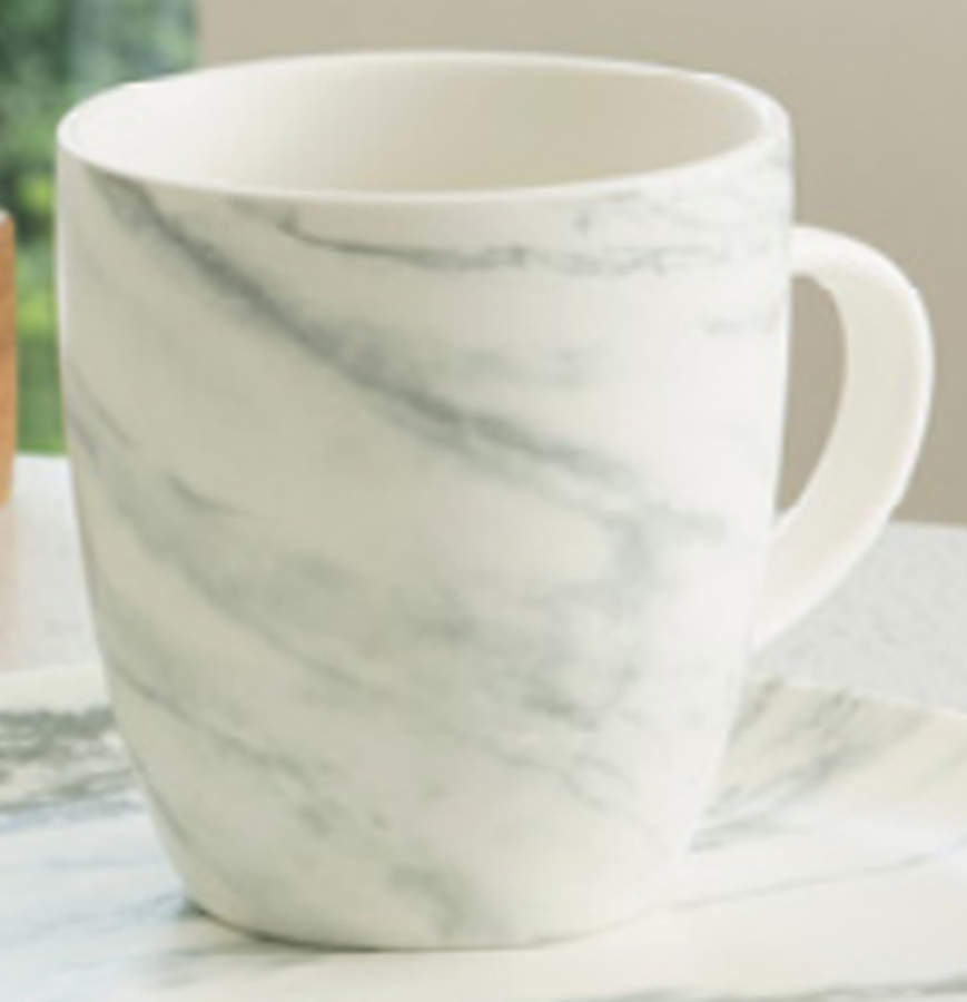 Marbled Mug by Belleek Pottery (Ireland)-1