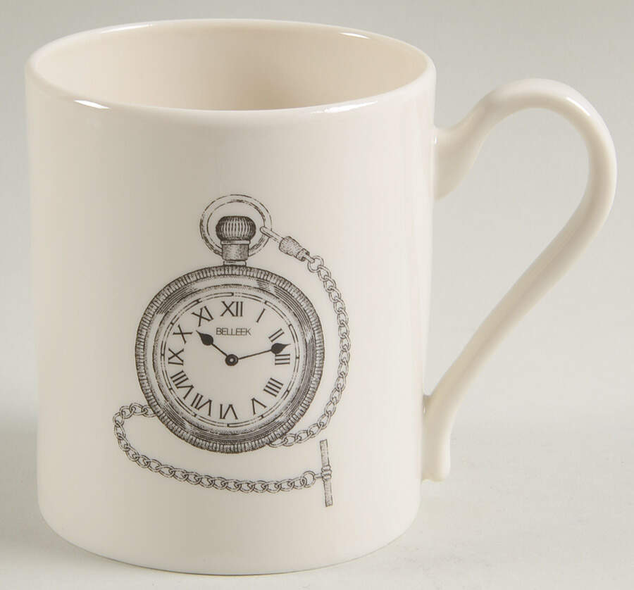 Etch Mug by Belleek Pottery (Ireland)-1