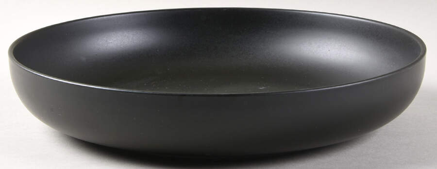 Mono Coupe Black Individual Dinner Bowl by Banquet-1