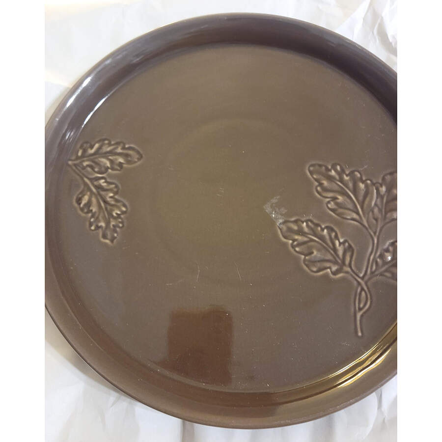 Hays Leaf Dinner Plate by Bee & Willow Home-1