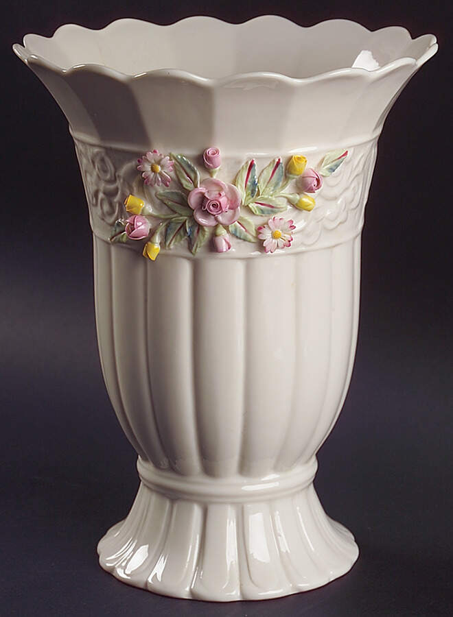 Limited Edition Giftware Tree of Life Vase by Belleek Pottery (Ireland)-1