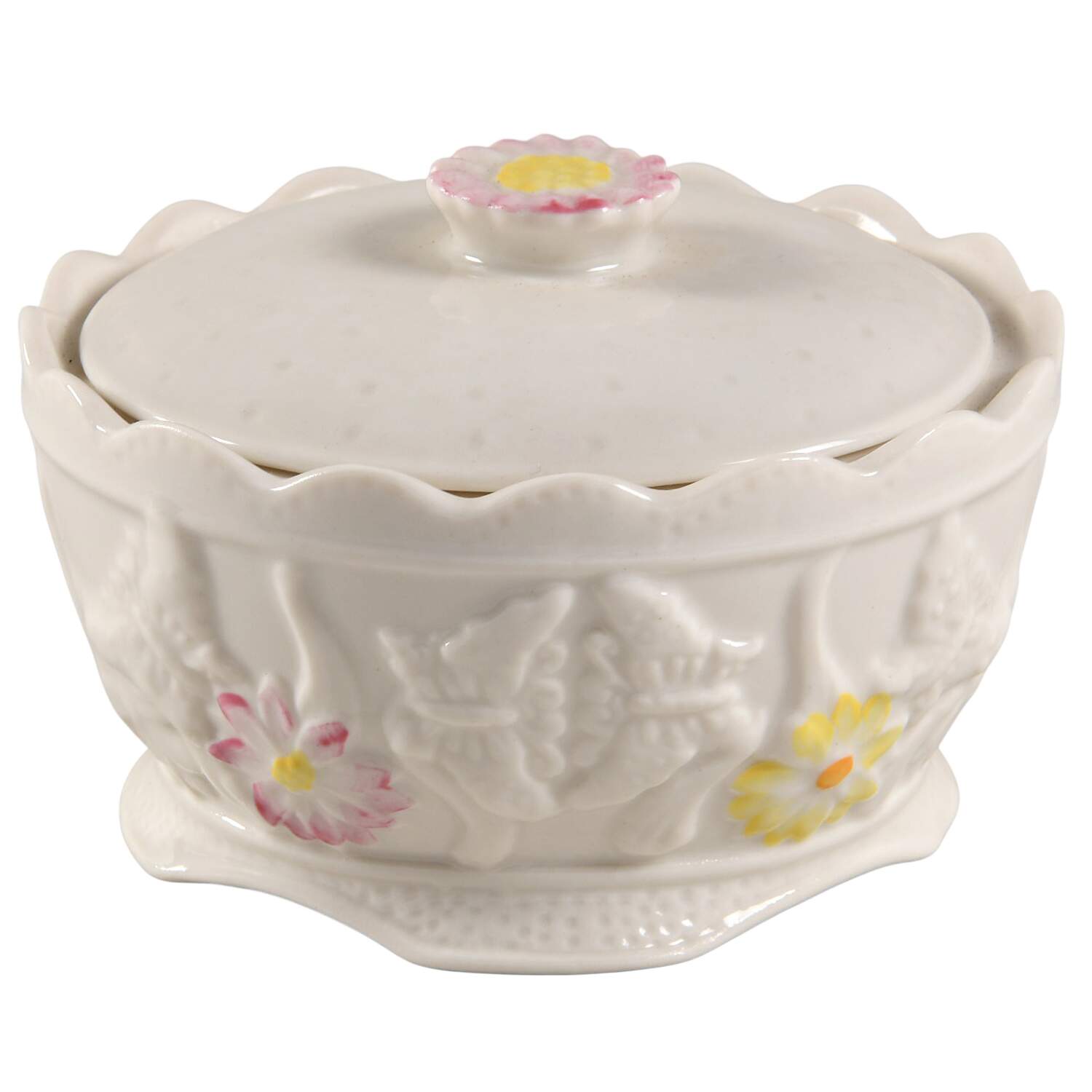 Limited Edition Giftware Mothers Gift Box & Lid by Belleek Pottery (Ireland)-1