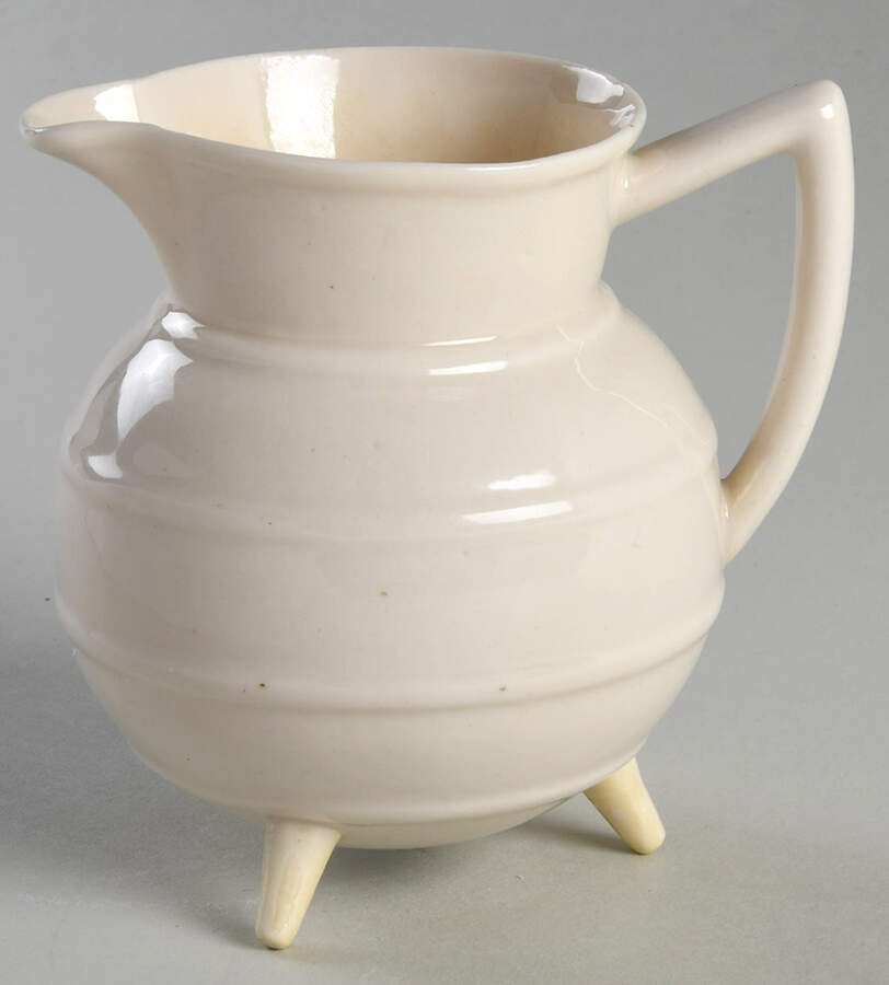 Creamer & Sugar Sets Irish Pot Shape Creamer by Belleek Pottery (Ireland)-1