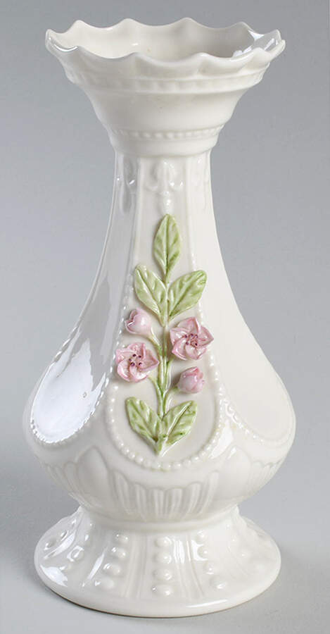 Vases Cherry Blossom Vase by Belleek Pottery (Ireland)-1