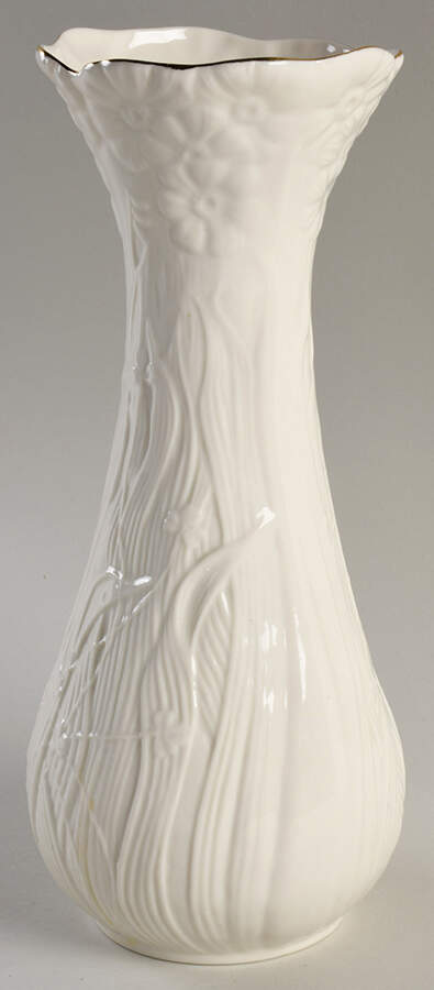 Vases 10" Daisy Spill Vase by Belleek Pottery (Ireland)-1
