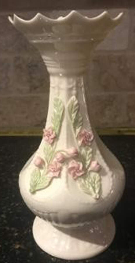 Vases Cherry Blossom Vase by Belleek Pottery (Ireland)-1