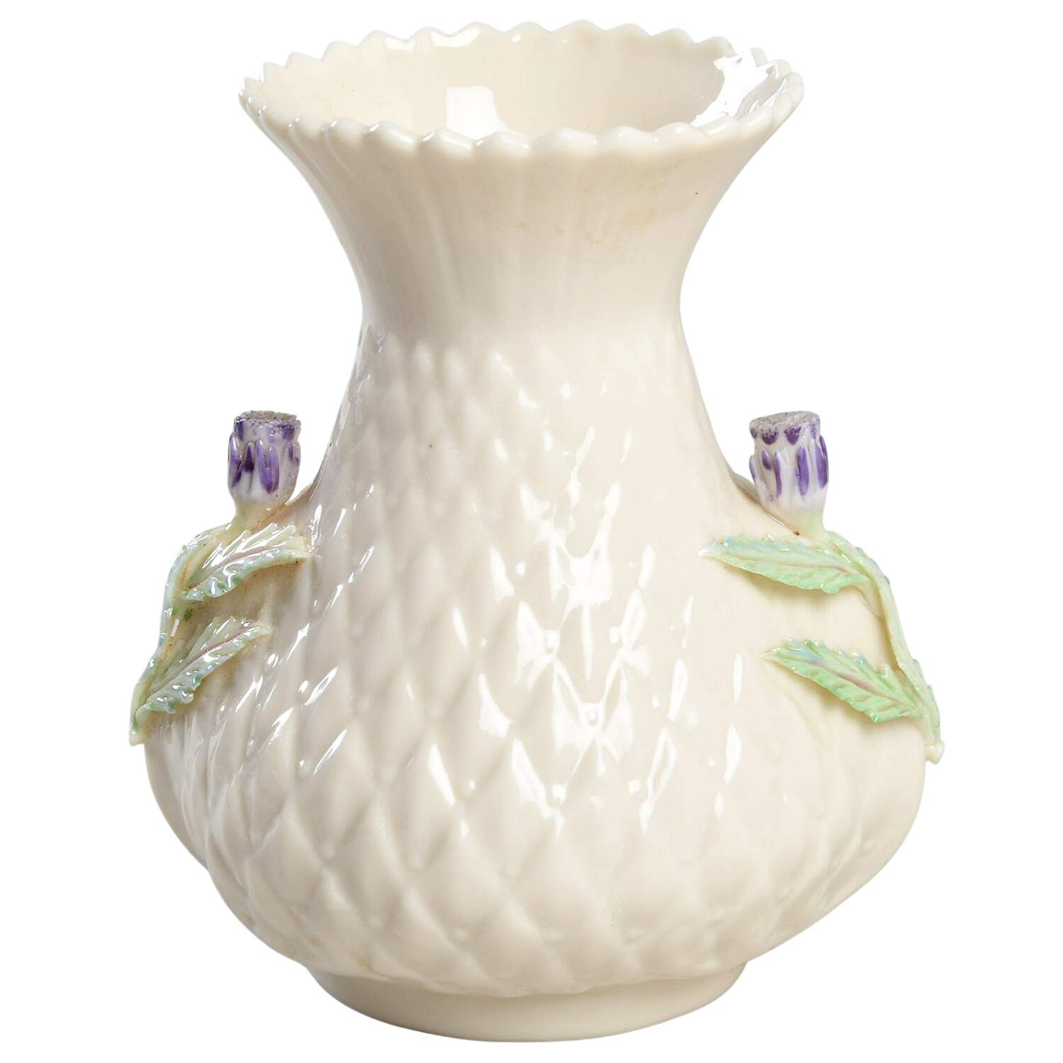 Vases Thistle Top Vase by Belleek Pottery (Ireland)-1