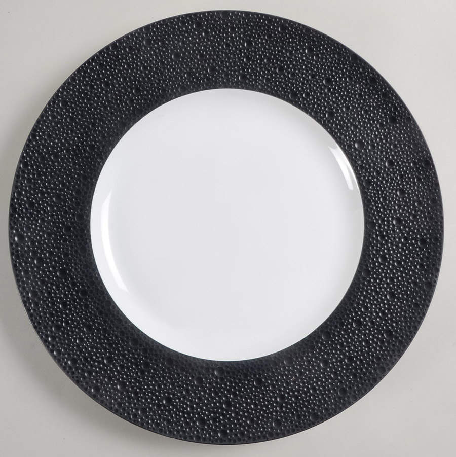 Ecume Noire Service Plate (Charger) by Bernardaud-1