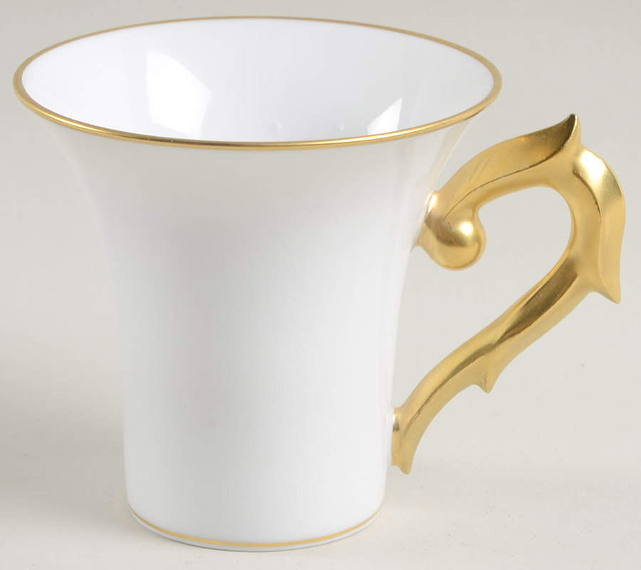 Frivole d'Or Flat Demitasse Cup by Bernardaud-1