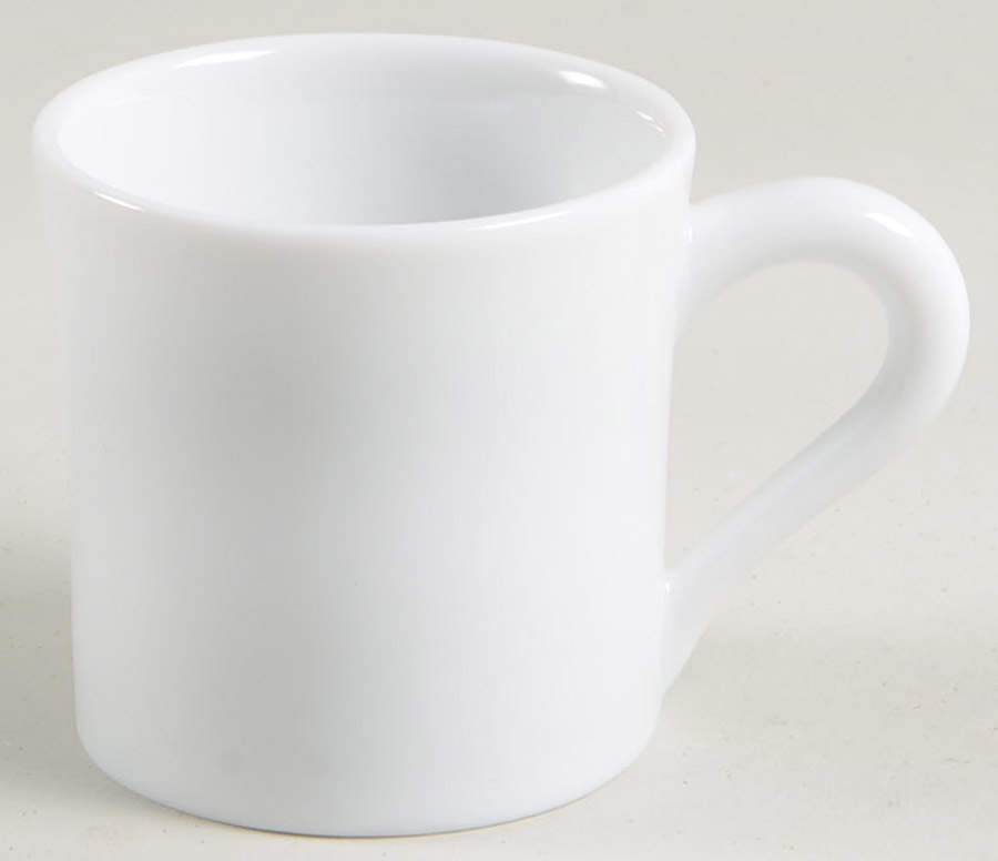 Rue Royale Blanc Flat Demitasse Cup by Bernardaud-1
