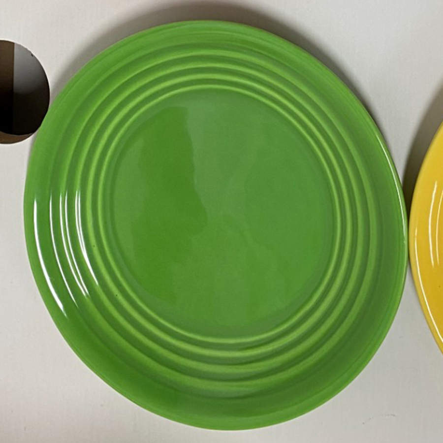 Ring Parrot Green(New, Circa 2000) Salad Plate by Bauer-1