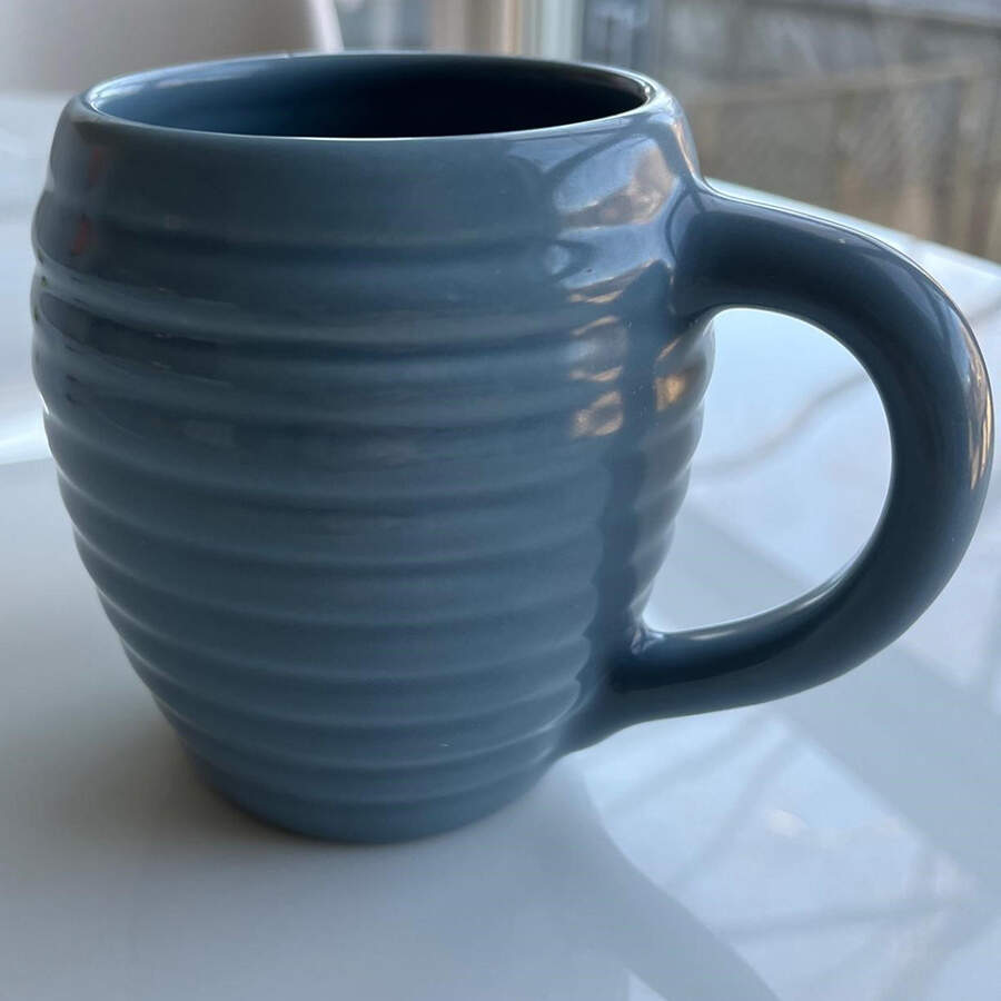 Ring French Blue(New, Circa 2000) Mug by Bauer-1