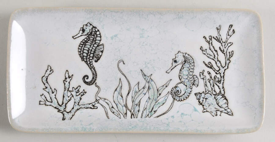 Sea Cove Island 10" Rectangular Tray by Blue Sky-1