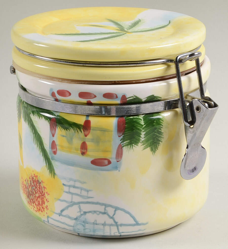 BAU100 Small Canister with Hinged Lid by Baum Brothers-1