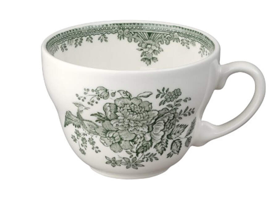 Asiatic Pheasants Green Breakfast Cup by Burgess & Leigh-1