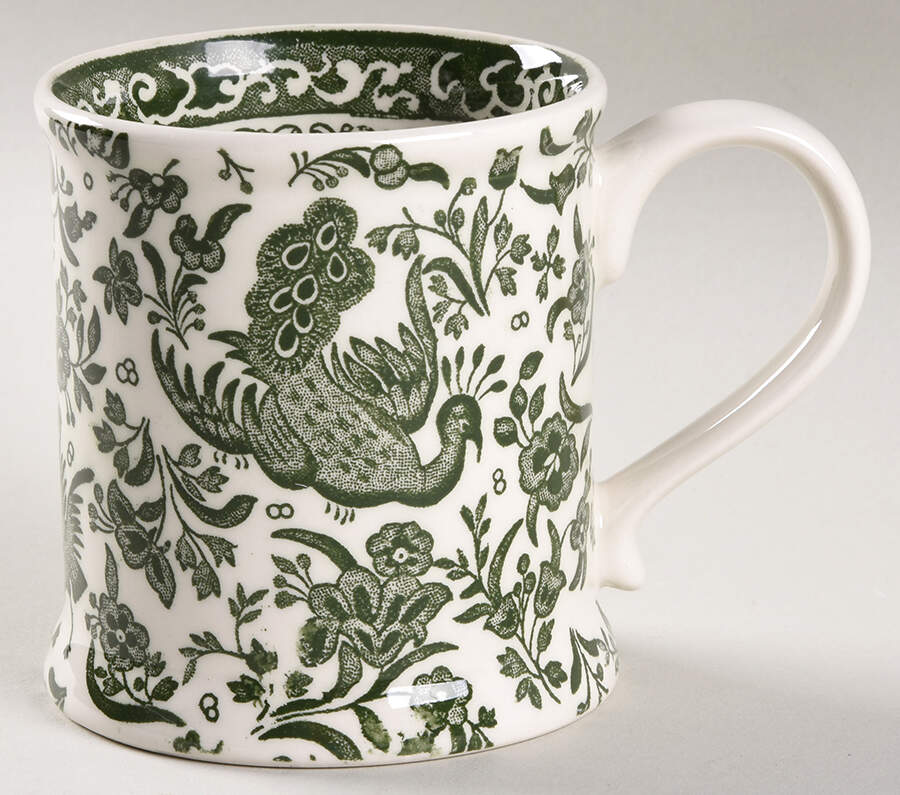 Regal Peacock Green Mug by Burgess & Leigh-1