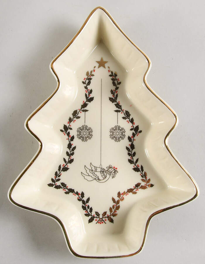 BAU101 Small Tree Shaped Dish by Baum Brothers-1
