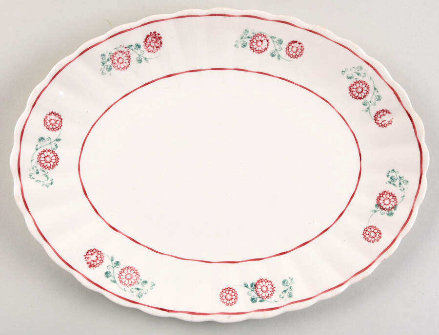 BRP197 11" Oval Serving Platter by Blue Ridge Southern Pottery-1