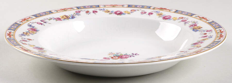 A518 Large Rim Soup Bowl by Bridgwood & Son-1