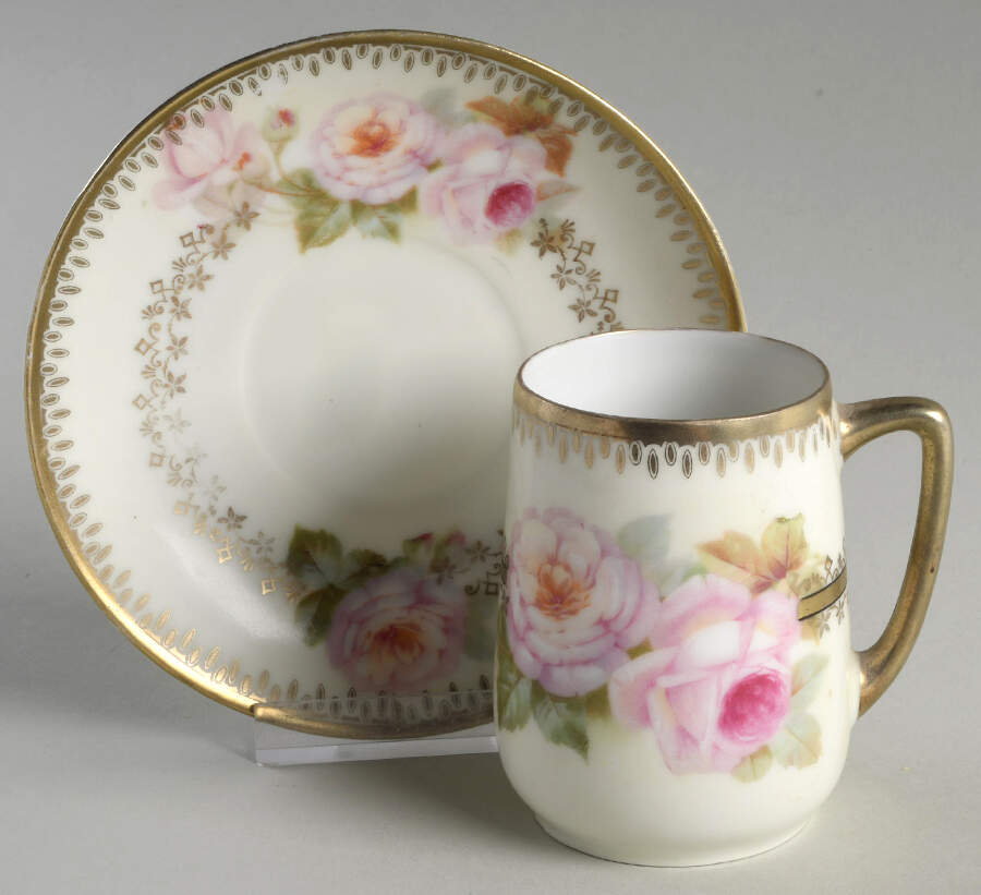 BAV561 Chocolate Cup & Saucer Set by Bavaria-1