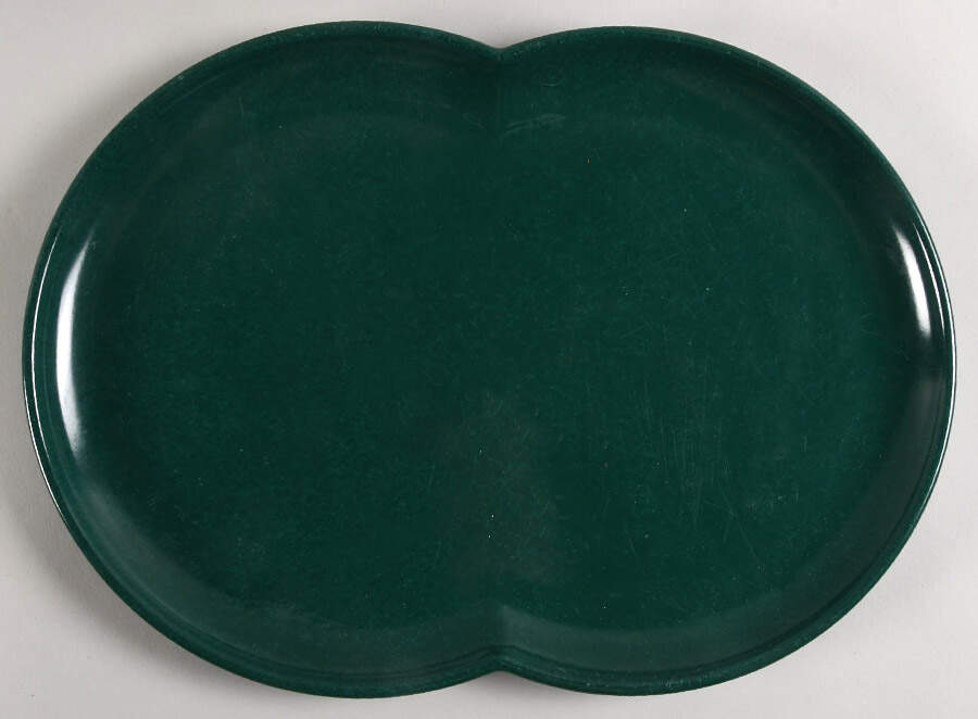 Color-Flyte and Royale (Melmac) 13" Oval Serving Platter by Branchell (USA)-1