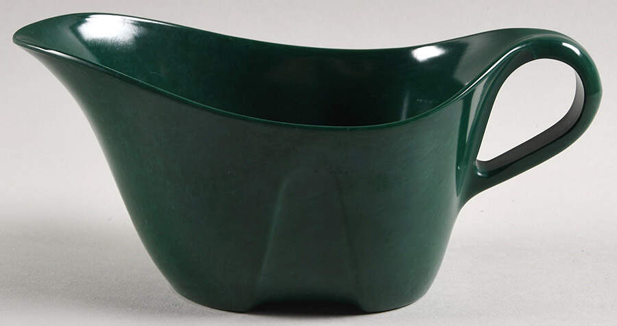 Color-Flyte and Royale (Melmac) Gravy Boat by Branchell (USA)-1