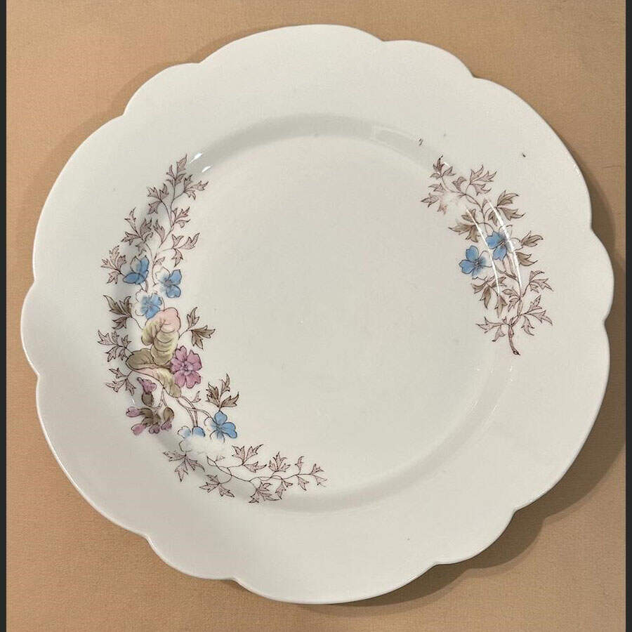 20503 Dinner Plate by B S M-1