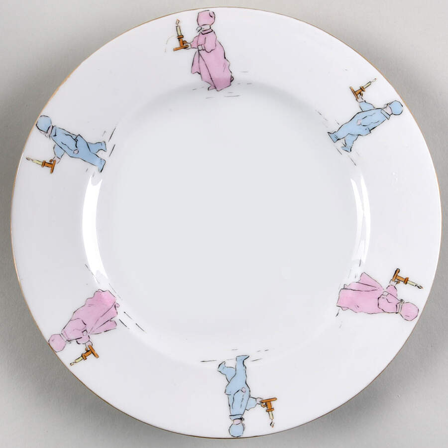 A44 Salad Plate by Bassett-1