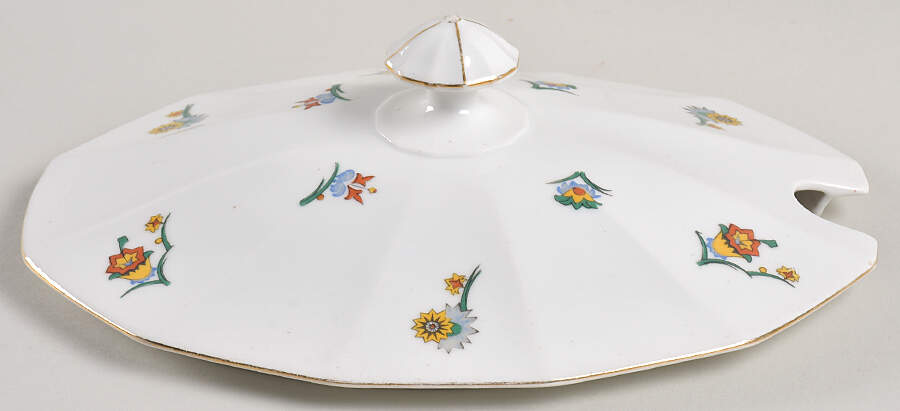 8886 Lid for Oval Vegetable by Bloch & Co-1