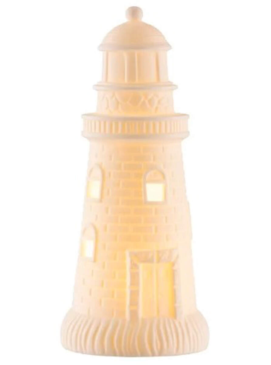 Mood Lighting (Luminaires) Battery Operated LED Luminary/Luminaire by Belleek Pottery (Ireland)-1