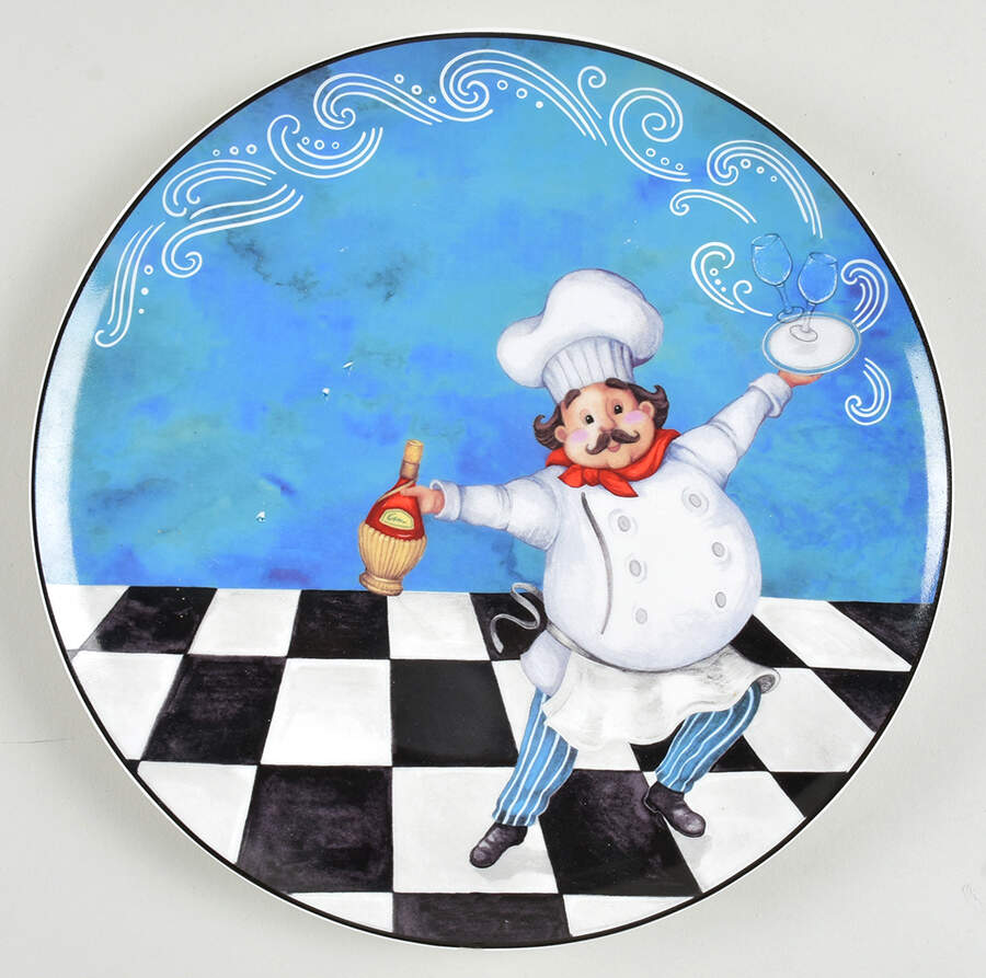 Chef Dinner Plate by Bursa Porselen-1