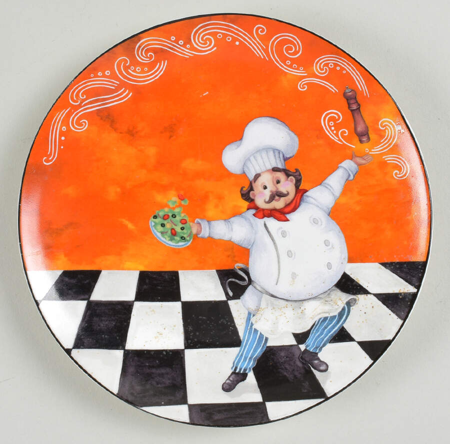 Chef Salad Plate by Bursa Porselen-1