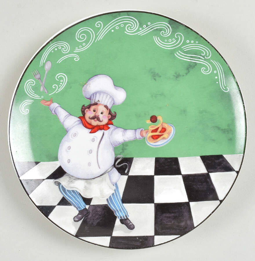 Chef Salad Plate by Bursa Porselen-1