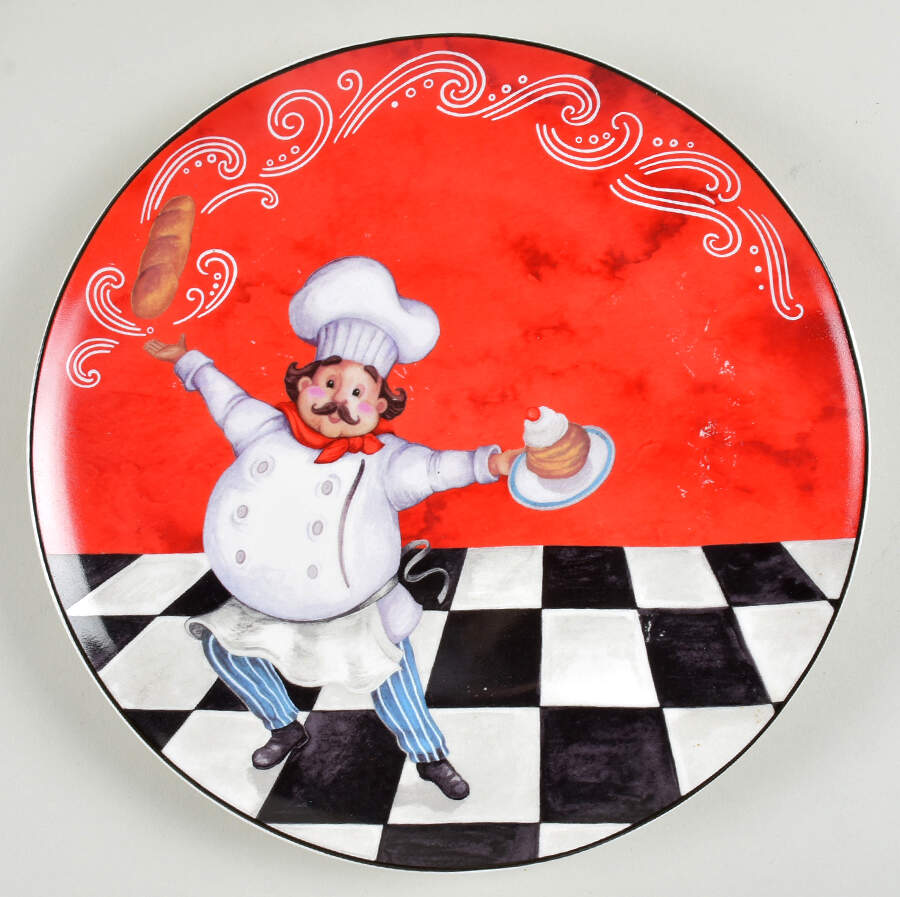 Chef Dinner Plate by Bursa Porselen-1