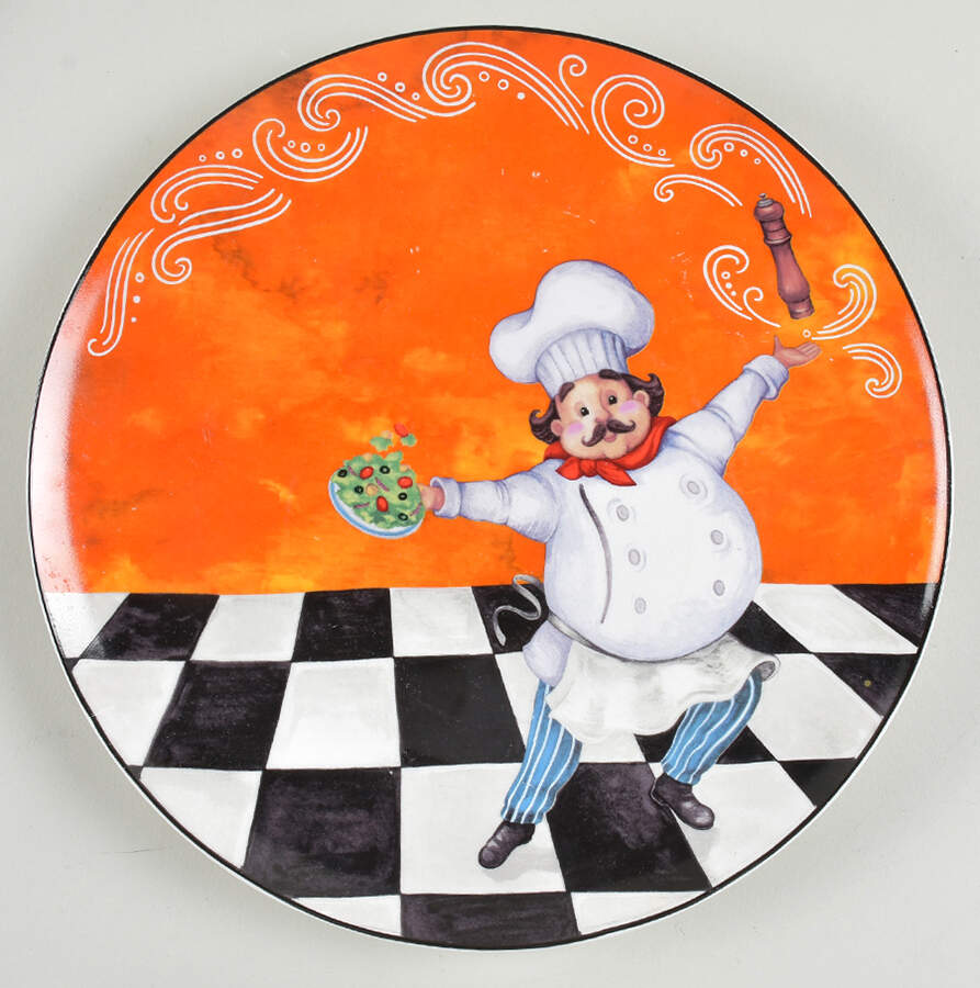 Chef Dinner Plate by Bursa Porselen-1