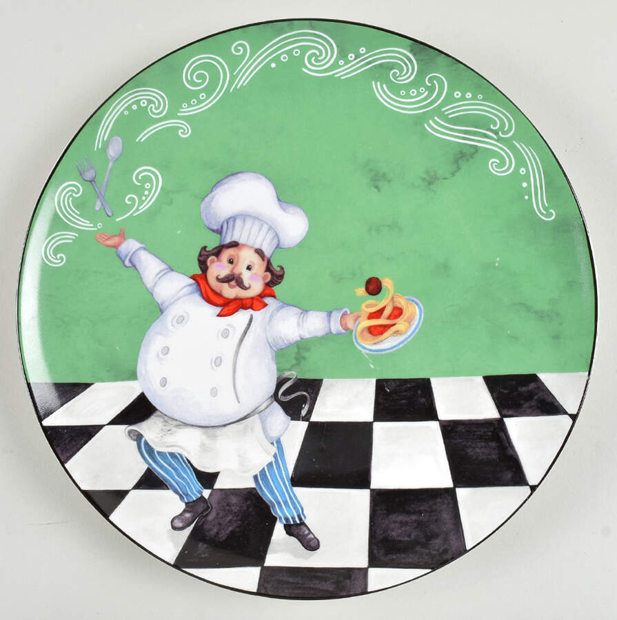 Chef Dinner Plate by Bursa Porselen-1
