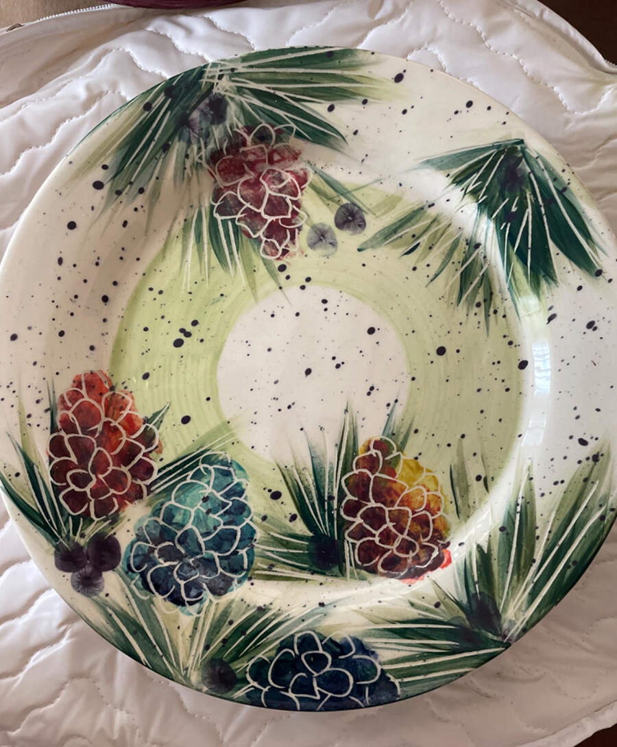 BKP5 Dinner Plate by Backsplash Pottery-1